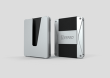 Load image into Gallery viewer, Veered Wallet Wallet Sleek Life Design LLC Grey + Black