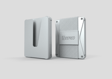 Load image into Gallery viewer, Veered Wallet Wallet Sleek Life Design LLC Grey + Grey